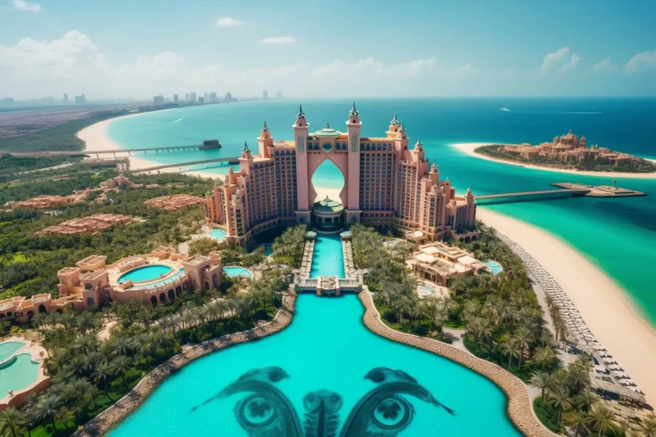 Atlantis the palm: luxusný rajský ostrov v dubaji